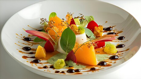 色彩缤纷水果拼盘