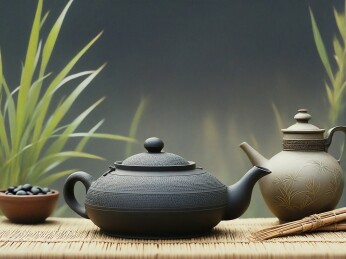 茶具静物主题