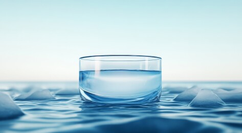 冰水与冰块