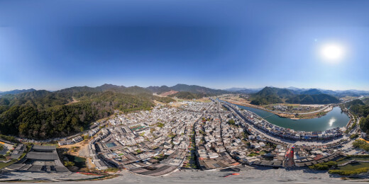江西婺源江湾景区360全景