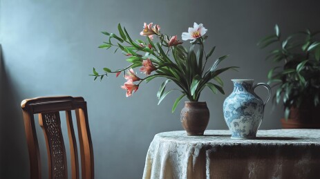居家插花