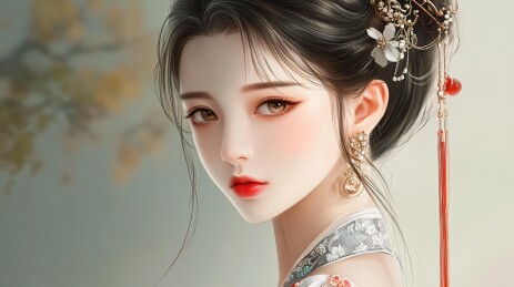 板绘人像