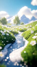 春日山溪清流