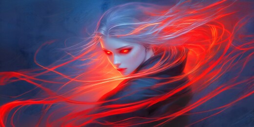 烈焰红发女妖