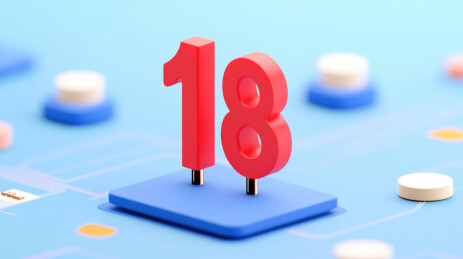 数字18的电路板设计