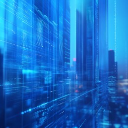 未来城市蓝光建筑