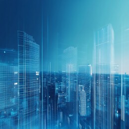 未来城市蓝光建筑