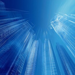 未来城市蓝光建筑