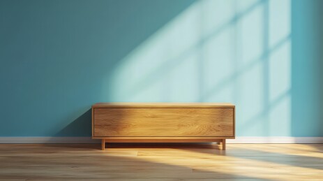 简约室内木质电视柜电视台