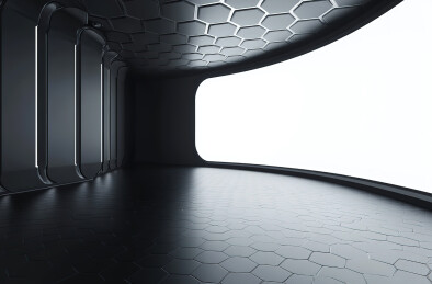 现代建筑内部结构空间