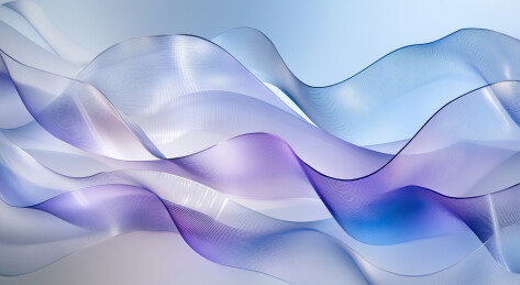 透明蓝紫色渐变背景