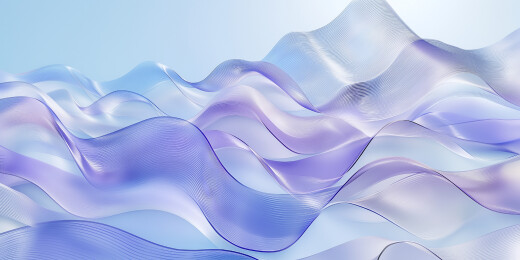 透明蓝紫色渐变背景