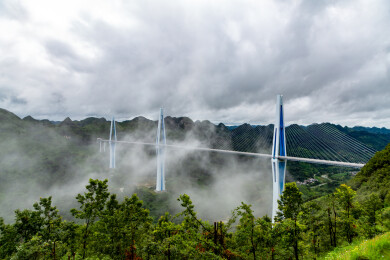天空之桥-贵州平塘特大桥风光
