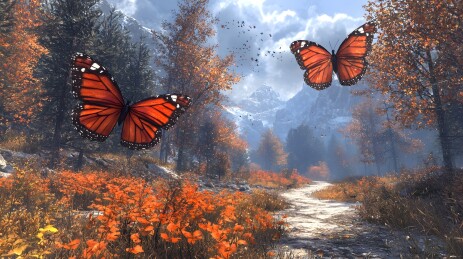 惊蛰时节山林春雷唤醒冬眠动物