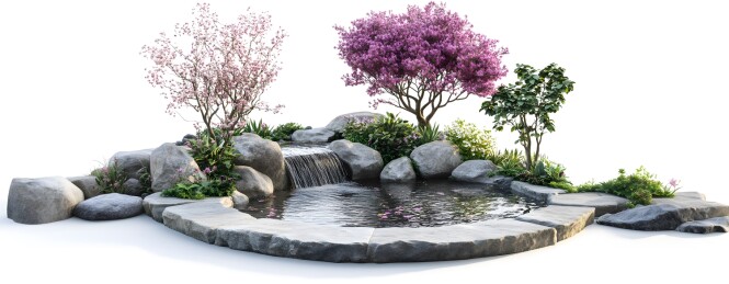 微型山水景观