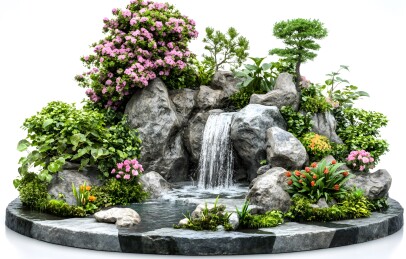 山水植物景观