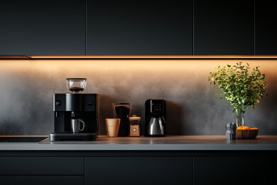 现代咖啡机造型设计