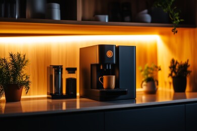 现代咖啡机造型设计