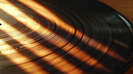 黑胶片的金色光影