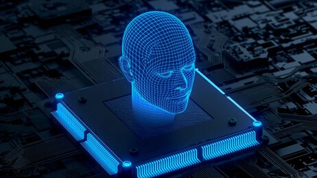 科技背景人工智能科技创新