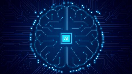 科技背景人工智能科技创新