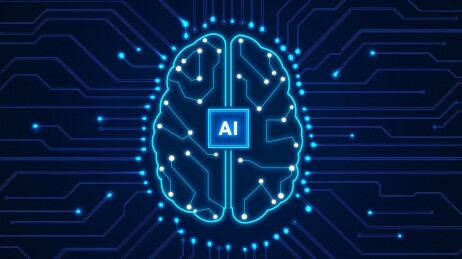 科技背景人工智能科技创新