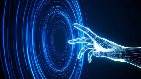 科技背景人工智能科技创新