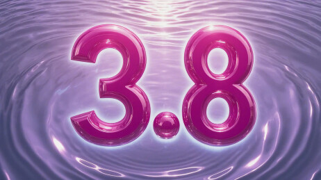 水面上的“3.8”妇女节女神节背景图