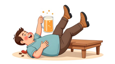 醉酒后的快乐时光