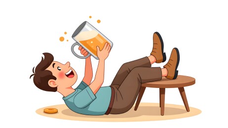 醉酒后的快乐时光
