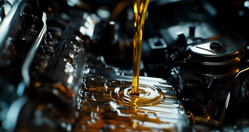 引擎换油的瞬间