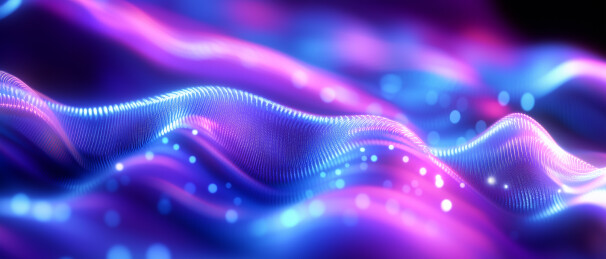 蓝紫光创意视觉设计