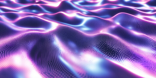 蓝紫光创意视觉设计