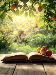 阳光下的健康食谱书