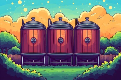 青稞酒在传统器具中发酵