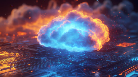 云技术的科技宣传图