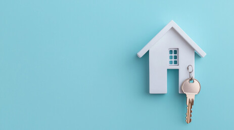 置业房屋钥匙交付素材