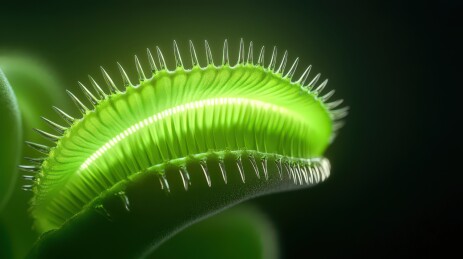 捕蝇草的内部结构