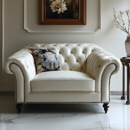 现代风格单人沙发搭配