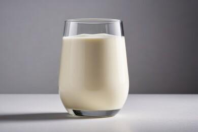 放着一杯牛奶高清图片