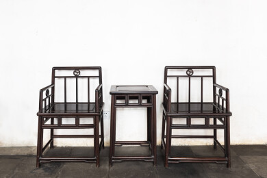 江苏同里古镇陈御史府邸老式座椅