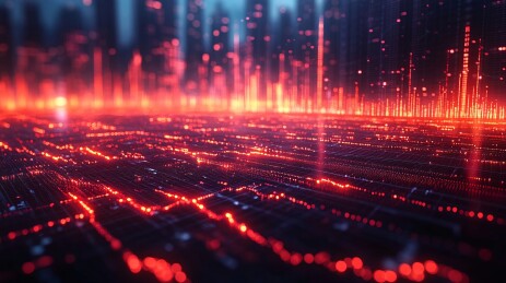 股票涨跌背景图