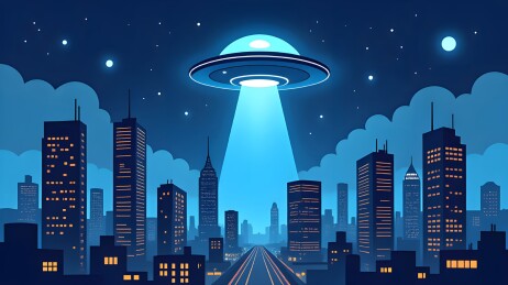 科幻城市的不速之客