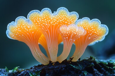 黏菌珊瑚状果体