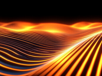 炽热的光波流动