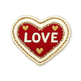 爱心服装辅料贴布