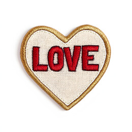 爱心服装辅料贴布