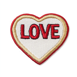 爱心服装辅料贴布