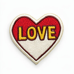 爱心服装辅料贴布