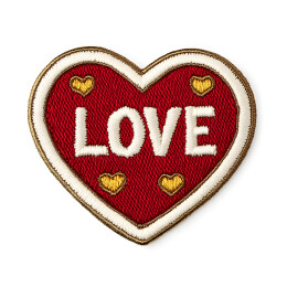 爱心服装辅料贴布